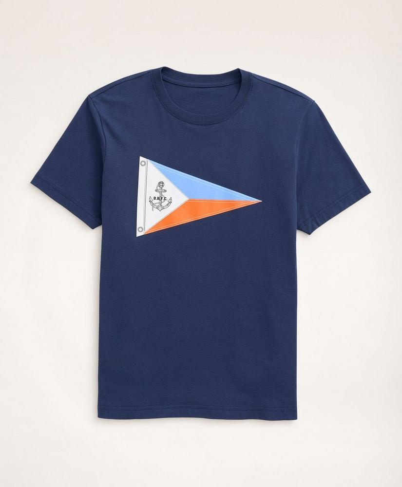 Nautical Flag Graphic T-Shirt商品第1张图片规格展示