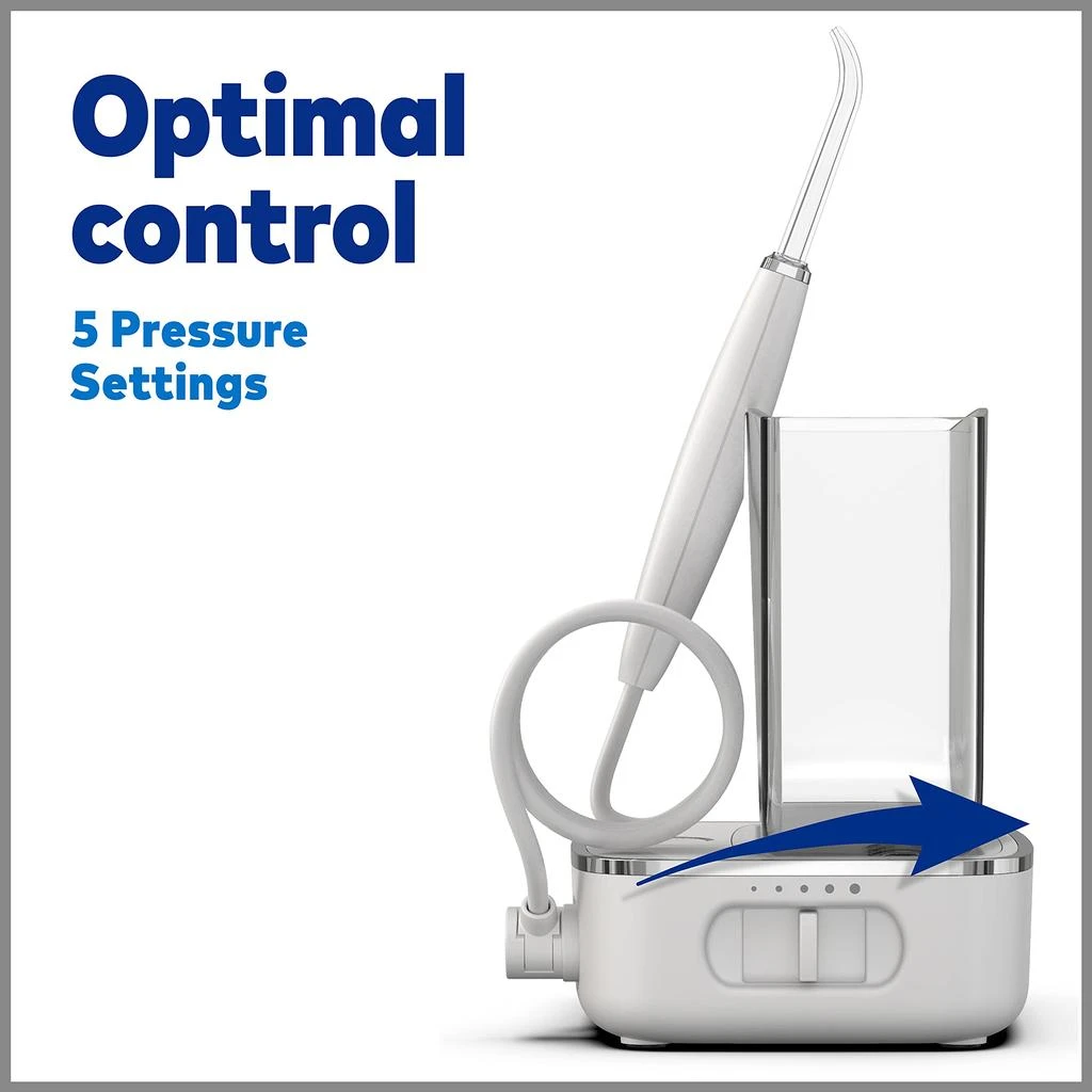 Waterpik Sidekick Portable Water Flosser, Perfect for Travel & Home, ADA Accepted, White/Chrome WF-04 商品