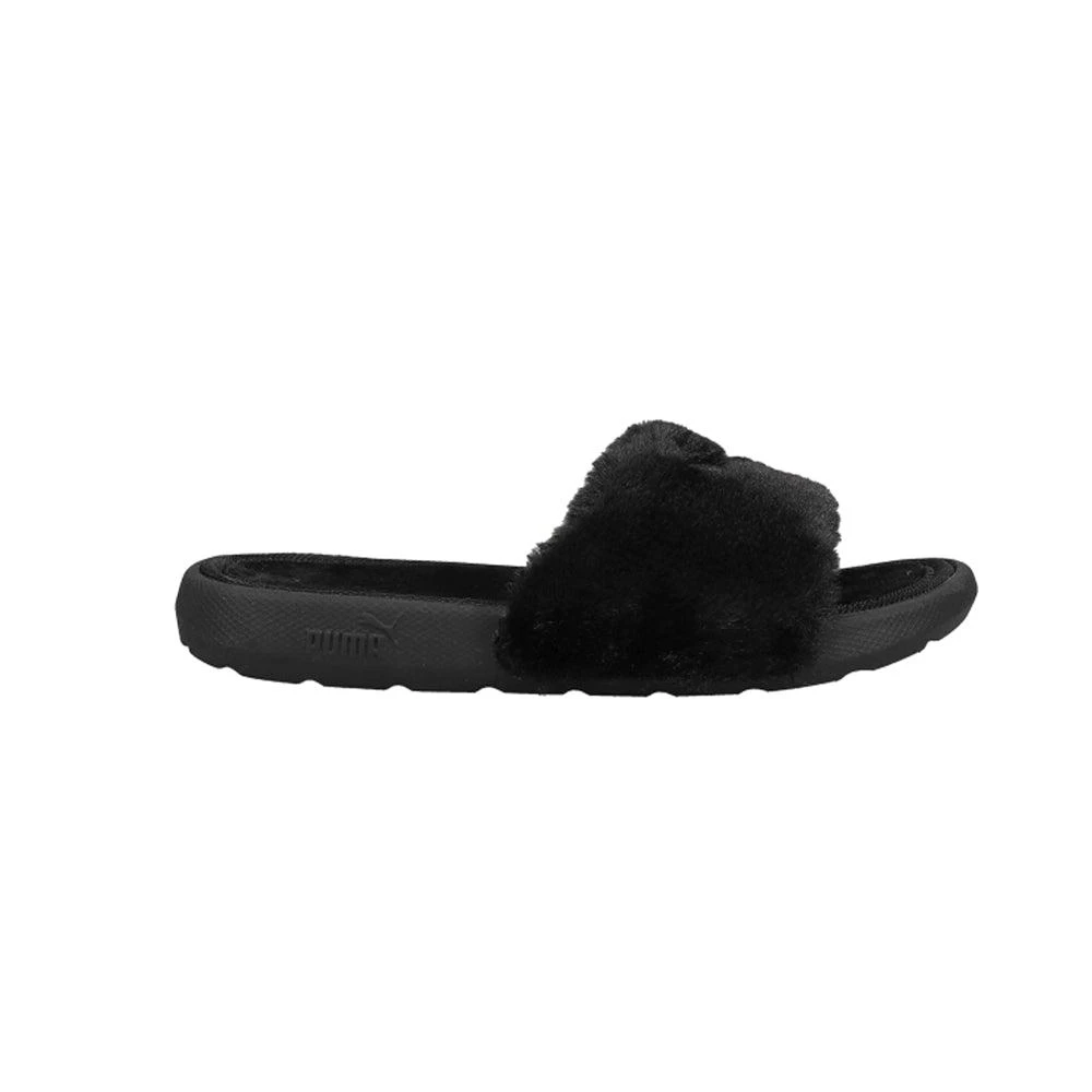 商品Puma|Cool Cat Fluffy Bx Slide Sandals (Little Kid),价格¥112,第1张图片