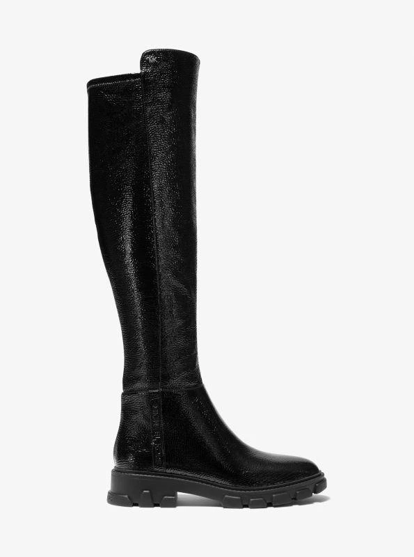 商品Michael Kors|Crackled Faux Patent Leather Boot,价格¥1290,第2张图片详细描述