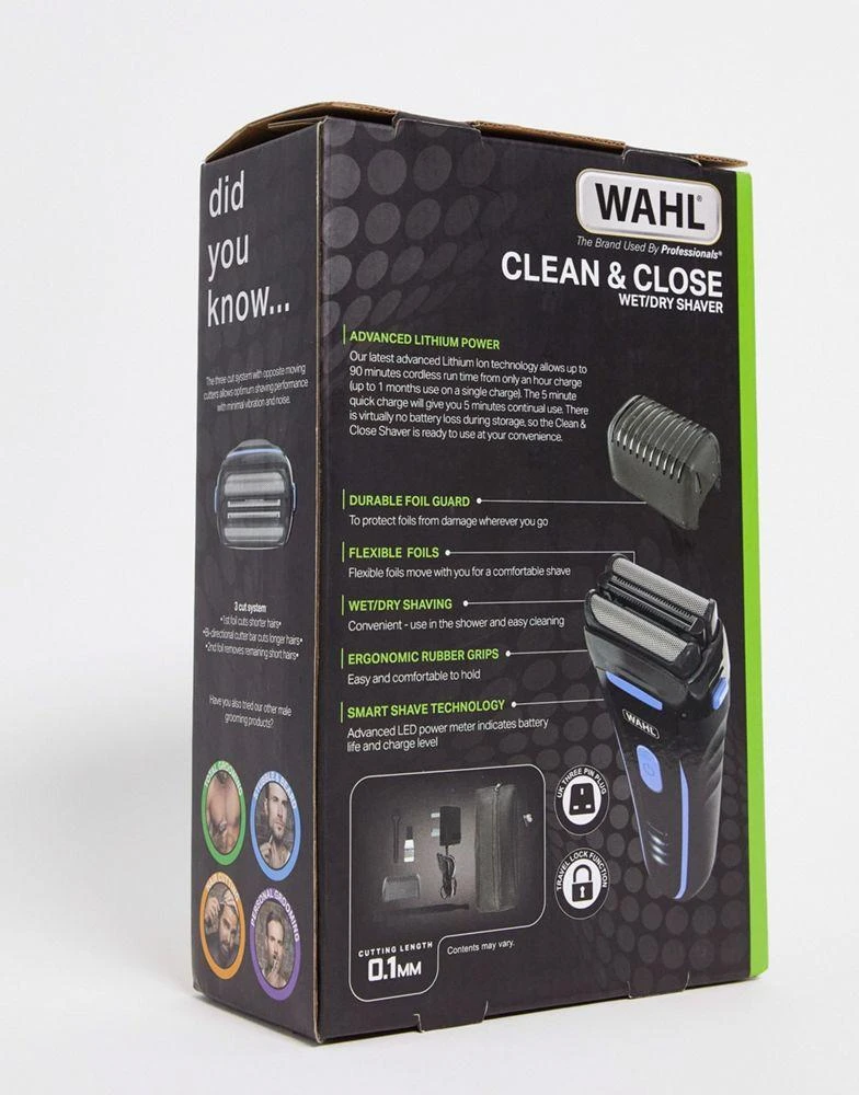 商品WAHL|Wahl Clean and Close Plus Lithium Shaver,价格¥511,第2张图片详细描述