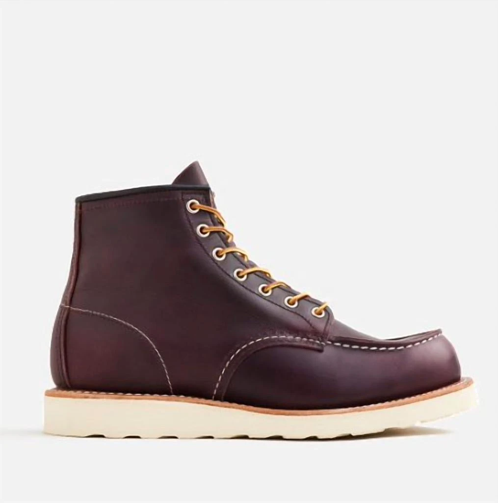 商品Red Wing|Men's Classic Moc Boot In Black Cherry,价格¥1688,第1张图片