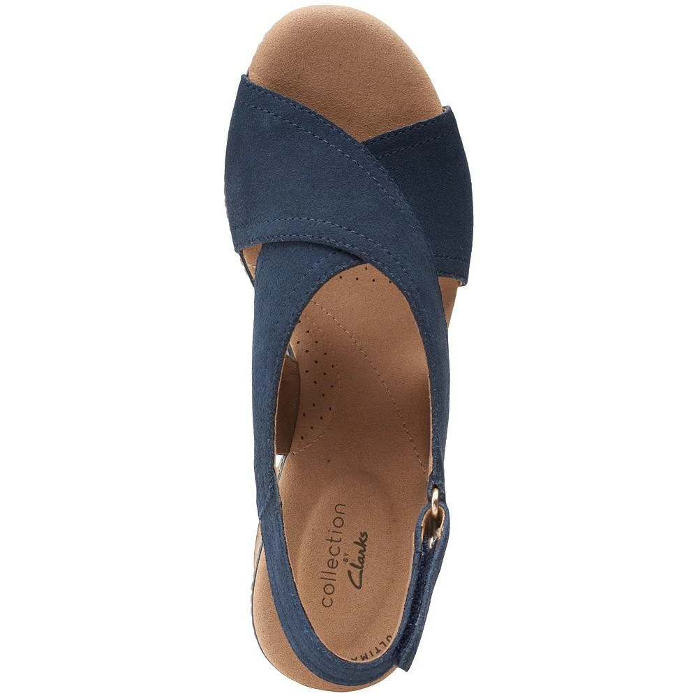 商品Clarks|Women's Giselle Cove Slingback Platform Wedge Sandals,价格¥741,第4张图片详细描述