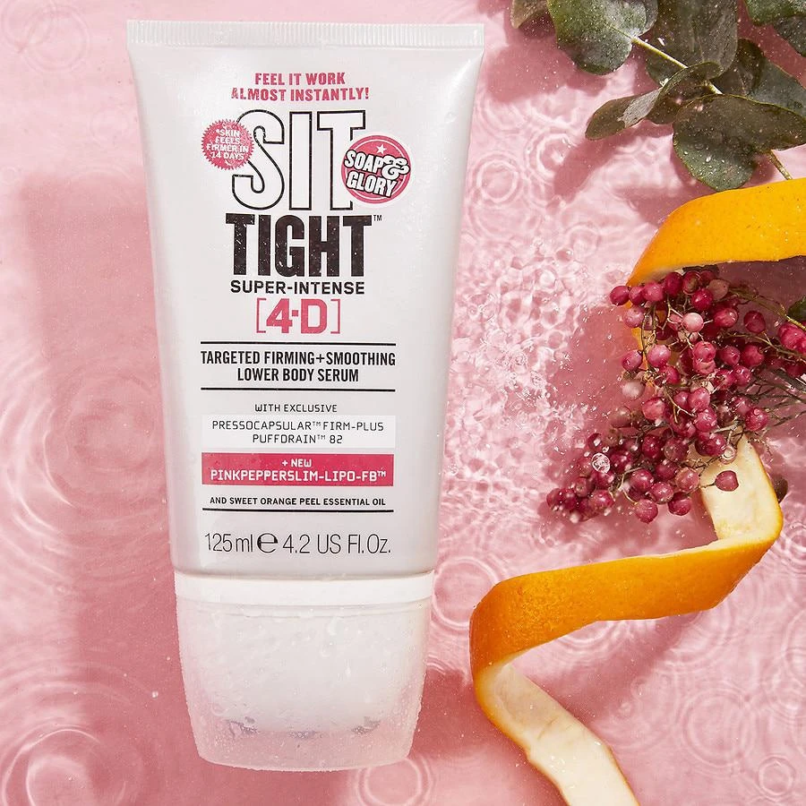 商品Soap & Glory|Sit Tight 强效4D瘦腿精华霜,价格¥51,第4张图片详细描述