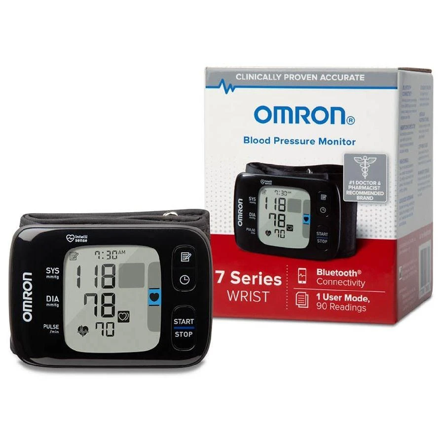 商品omron|7 Series Wireless Wrist Blood Pressure Monitor (BP6350),价格¥586,第2张图片详细描述