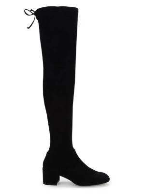 商品Stuart Weitzman|Odene Suede Knee-High Boots,价格¥2074,第1张图片