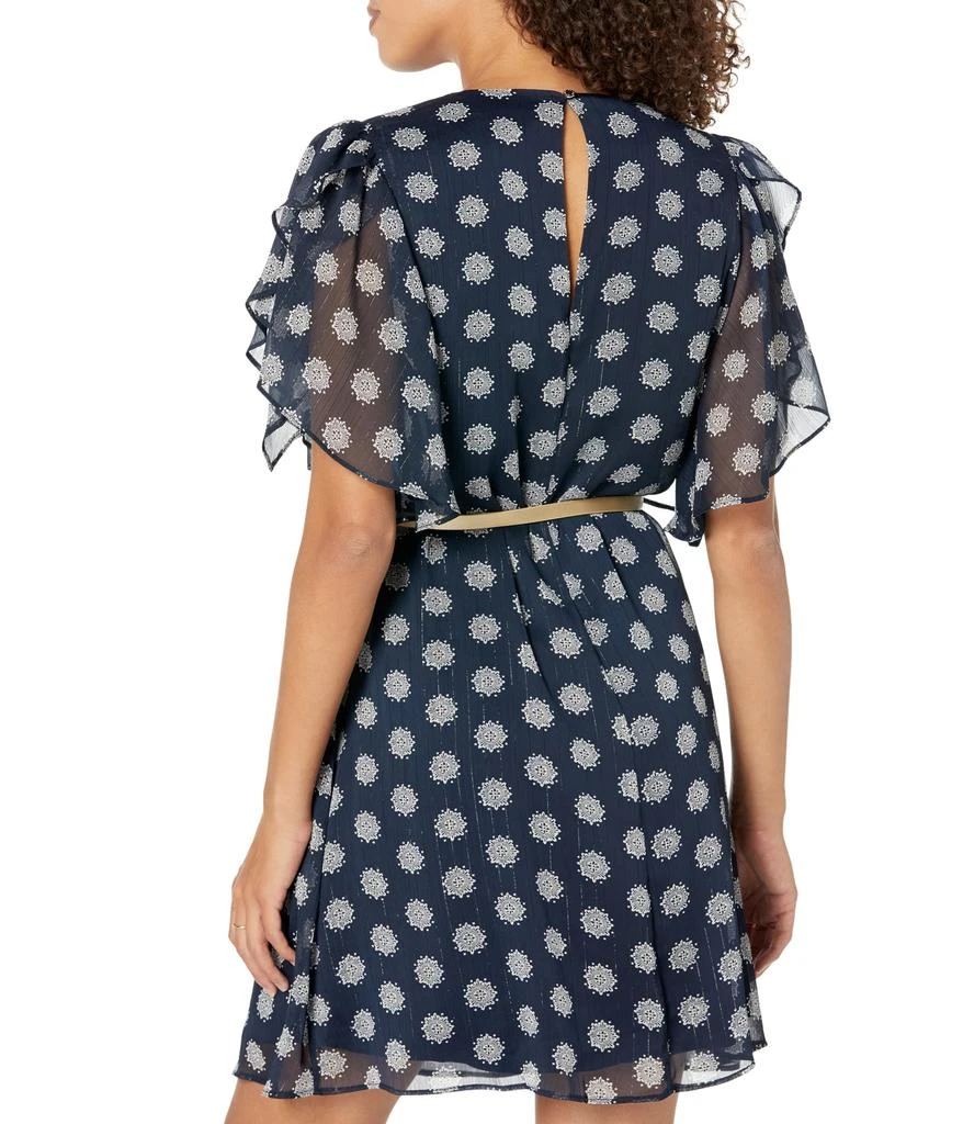 商品Tommy Hilfiger|Medallion Print Chiffon with Lurex Dress,价格¥465,第2张图片详细描述