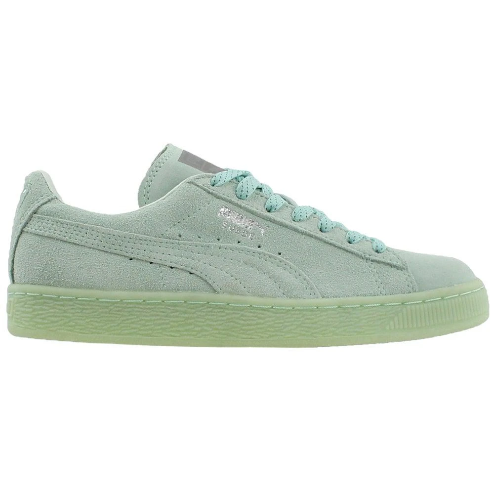 商品Puma|Suede Classic Mono Reflected Iced Lace Up Sneakers,价格¥341,第1张图片