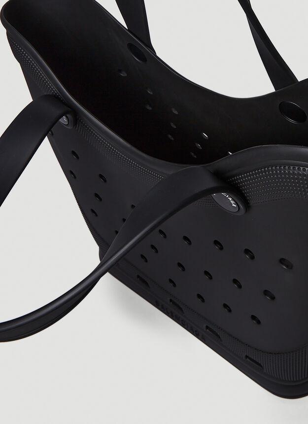 x Crocs™ Tote Bag in Black商品第6张图片规格展示