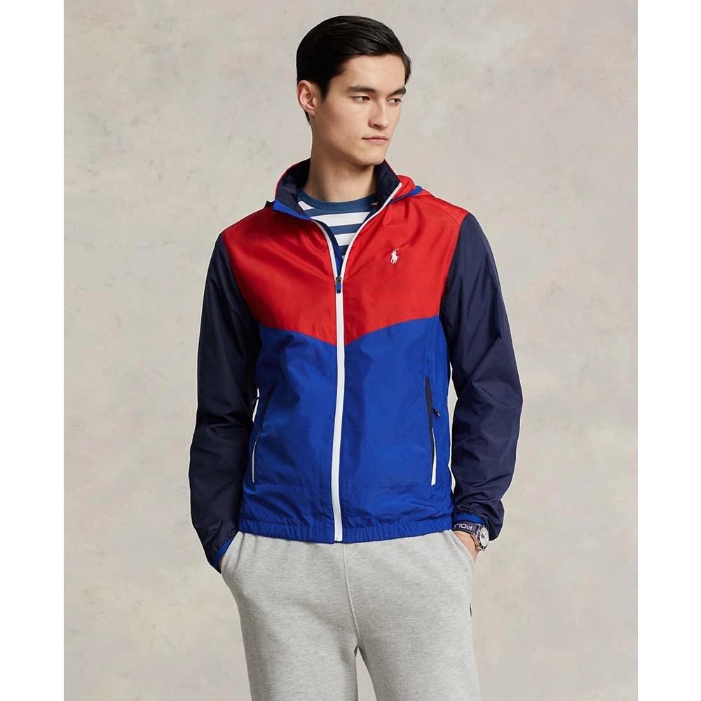 商品Ralph Lauren|Men's Color-Blocked Water-Repellent Ripstop Jacket,价格¥605,第1张图片