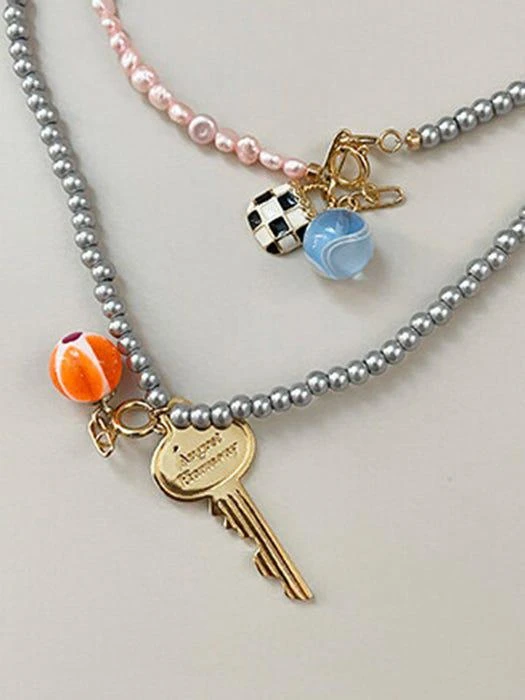 商品August Harmony|Retro Ball Pendant_6color,价格¥348,第2张图片详细描述