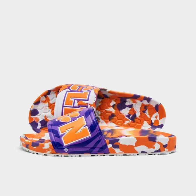 商品HYPE|Hype Co. Clemson Tigers College Slydr Slide Sandals,价格¥376,第1张图片