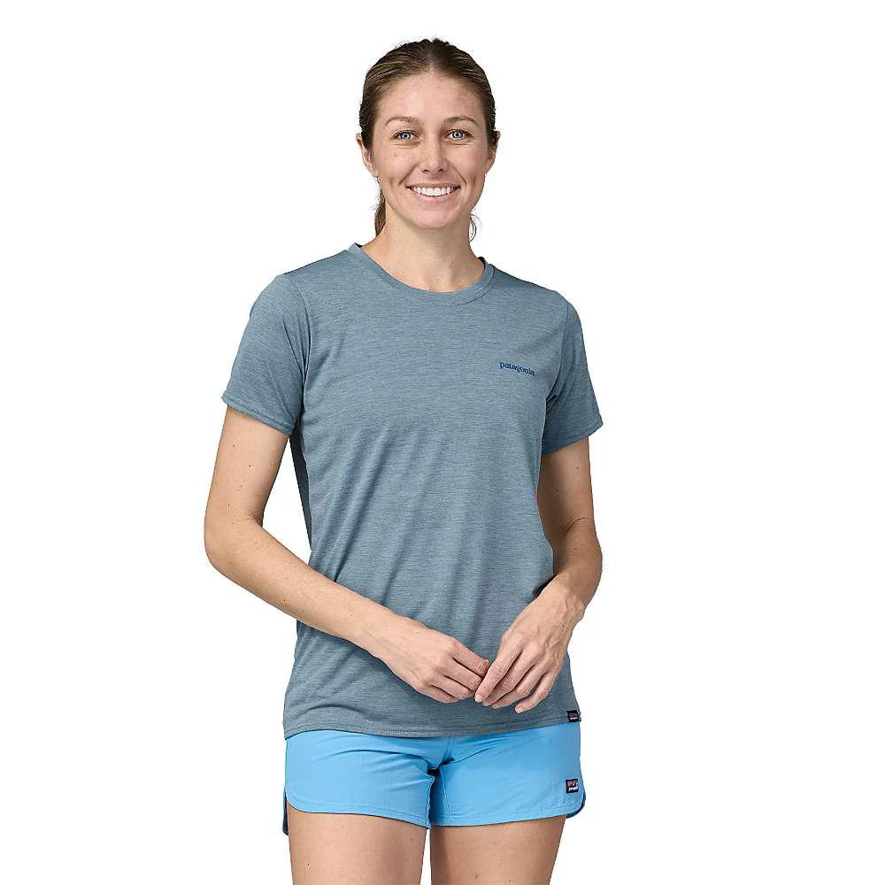 商品Patagonia|Women's Capilene Cool Daily Graphic Shirt - Water,价格¥231,第4张图片详细描述