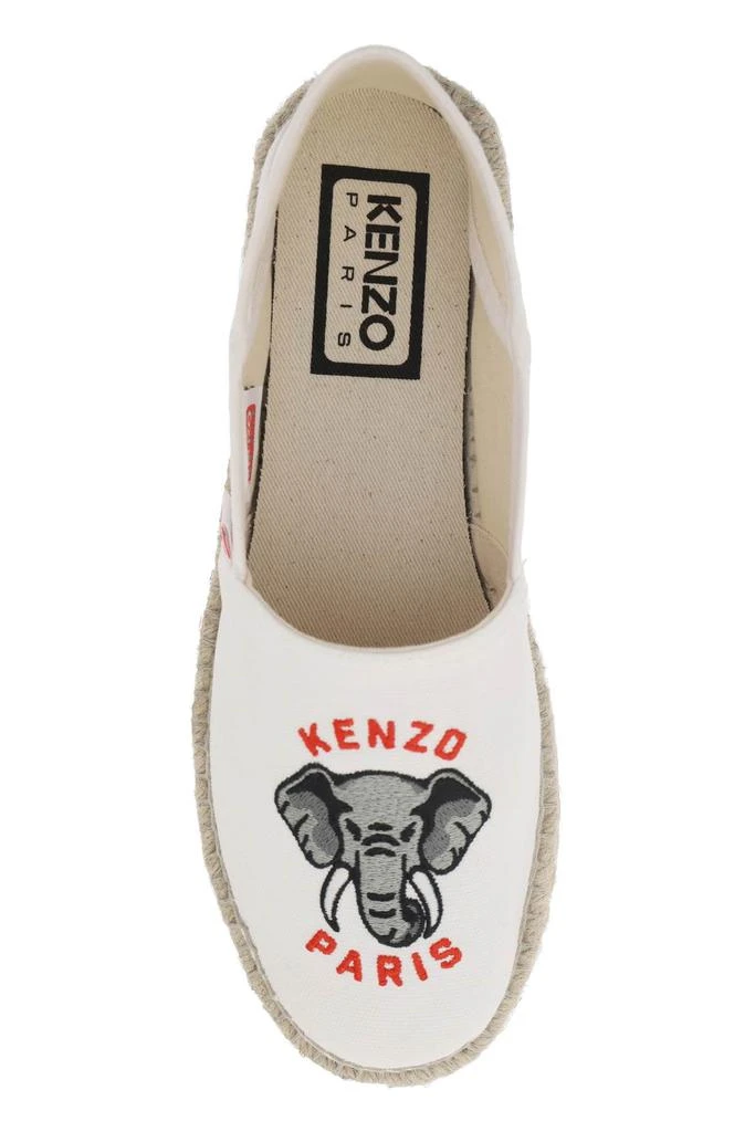 商品Kenzo|canvas espadrilles with logo embroidery,价格¥1181,第2张图片详细描述