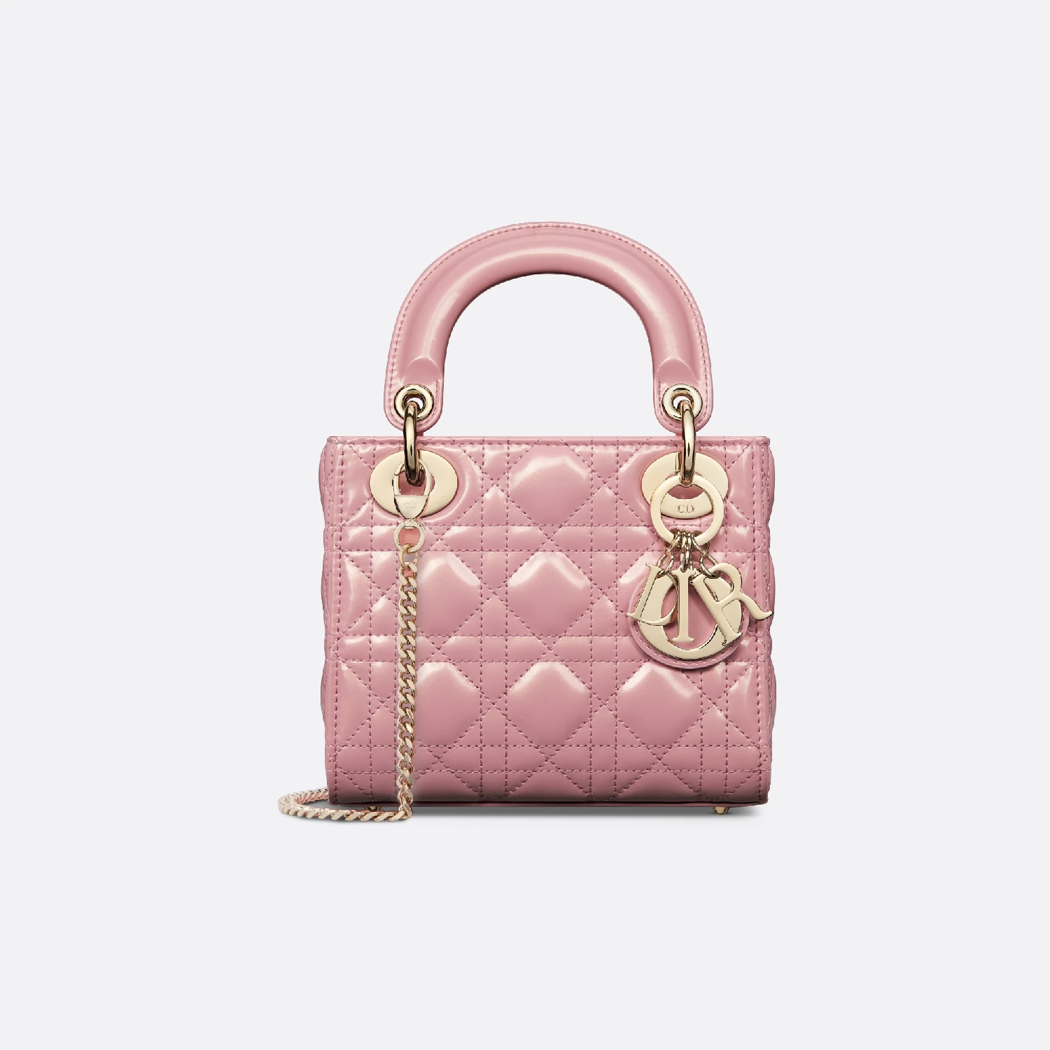 商品Dior|【预售】 迪奥 25春夏 女士 手提包 迷你 Lady Dior 手袋 M0505ONKS_M92P ,价格¥39614,第1张图片