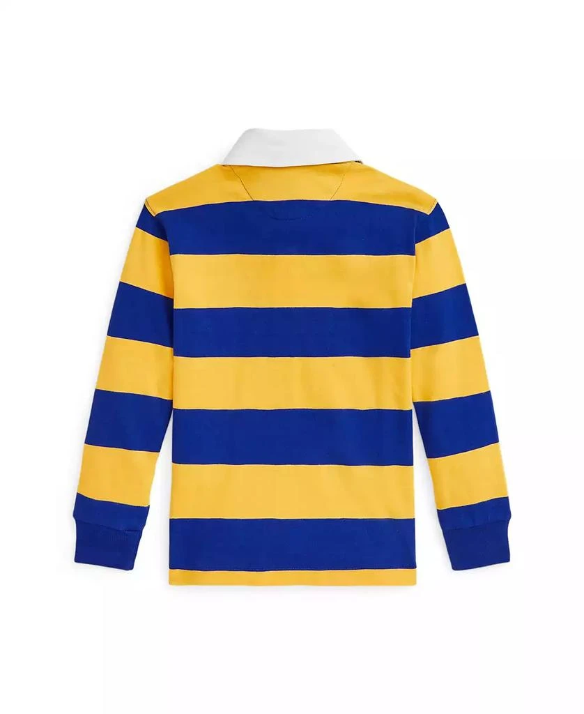 商品Ralph Lauren|Toddler and Little Boys Polo Bear Cotton Jersey Rugby Shirt,价格¥218,第3张图片详细描述