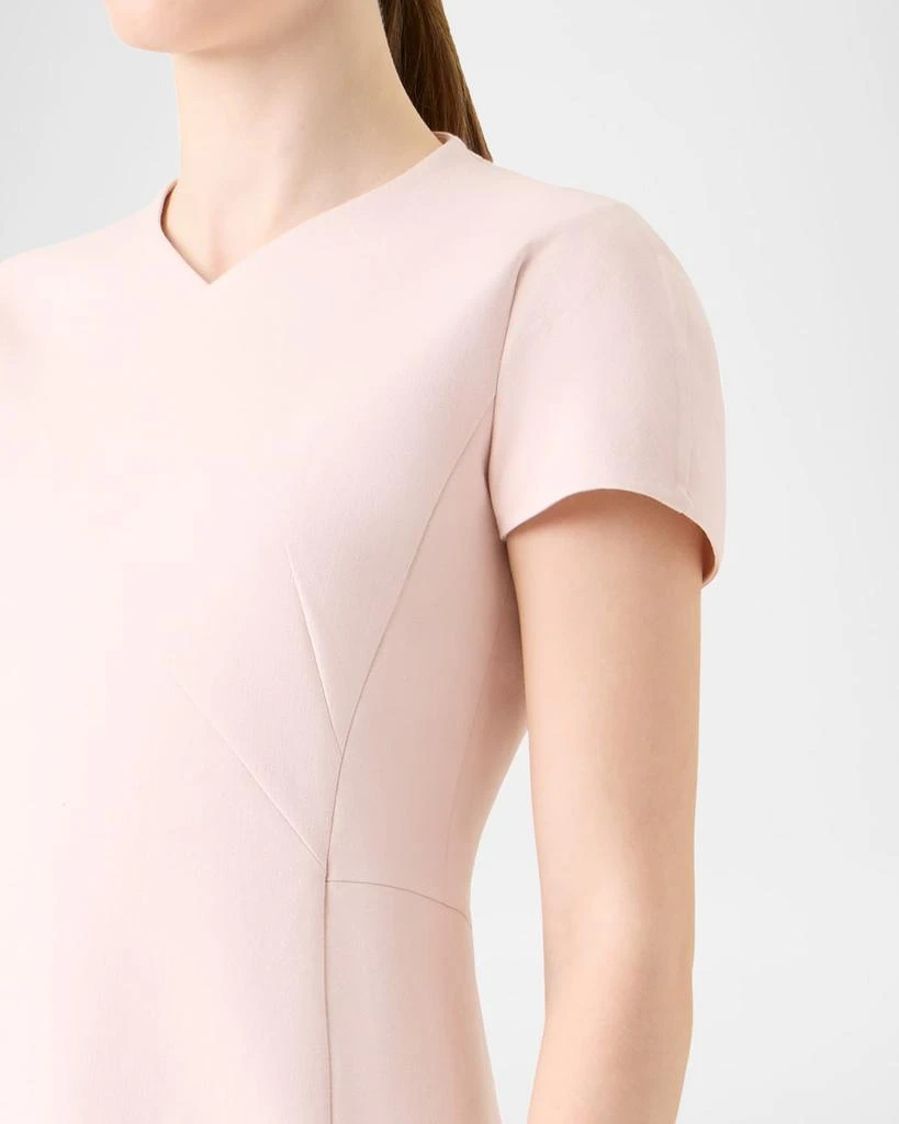 商品Akris|Double-Face Cotton-Silk A-Line Dress,价格¥21495,第5张图片详细描述