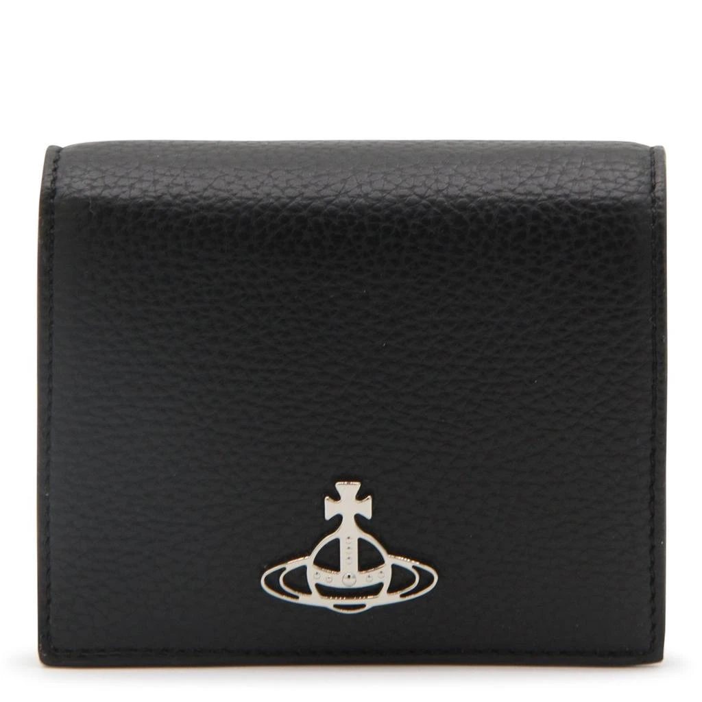 商品Vivienne Westwood|Vivienne Westwood Logo-Plaque Wallet,价格¥1063,第1张图片