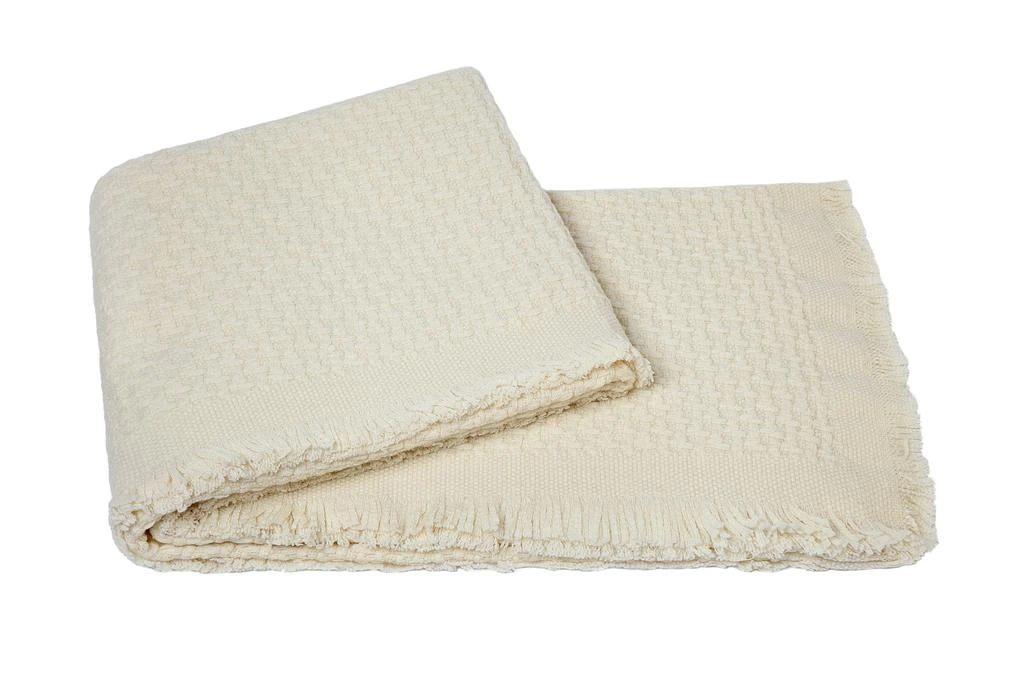 Modern Basketweave Cashmere Blend Throw 商品