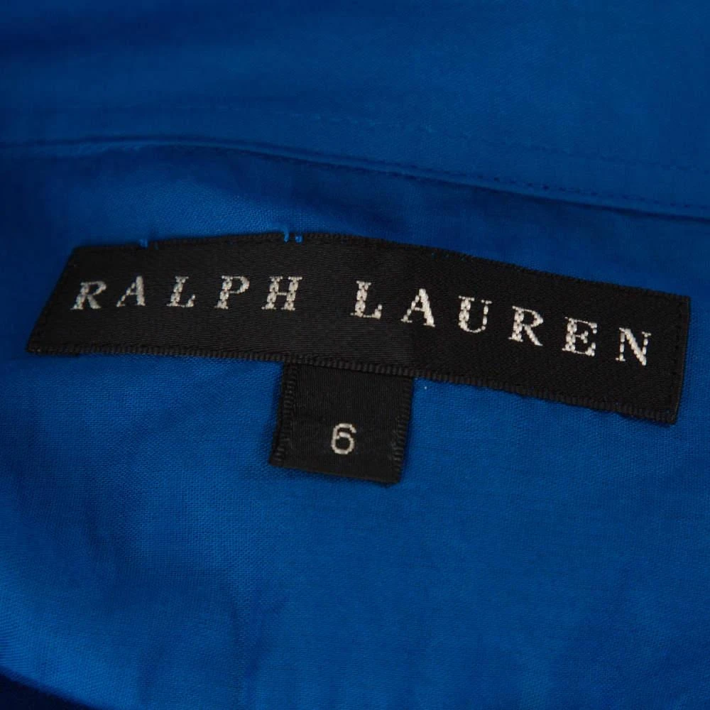 商品[二手商品] Ralph Lauren|Ralph Lauren Blue Cotton Button Front Shirt M,价格¥1145,第5张图片详细描述