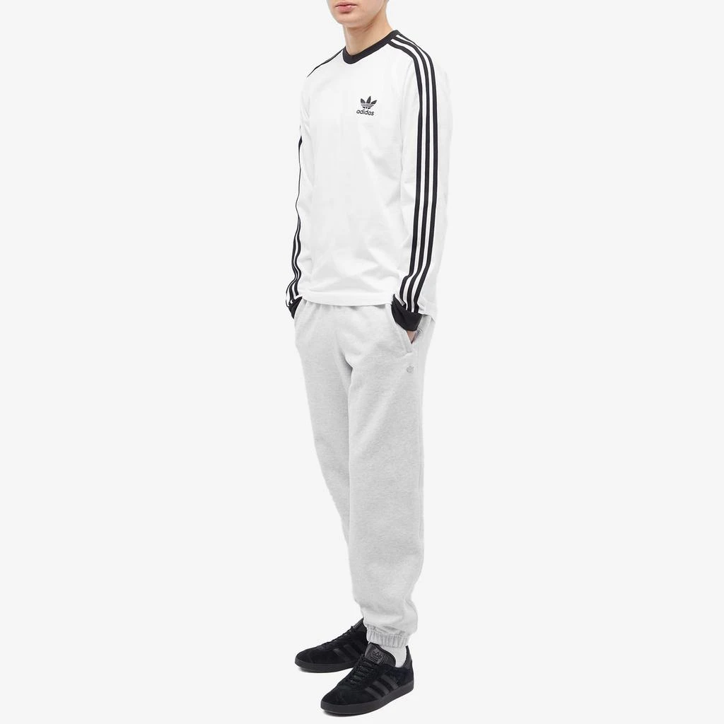 商品Adidas|Adidas Long Sleeve 3 Stripe T-Shirt,价格¥233,第4张图片详细描述