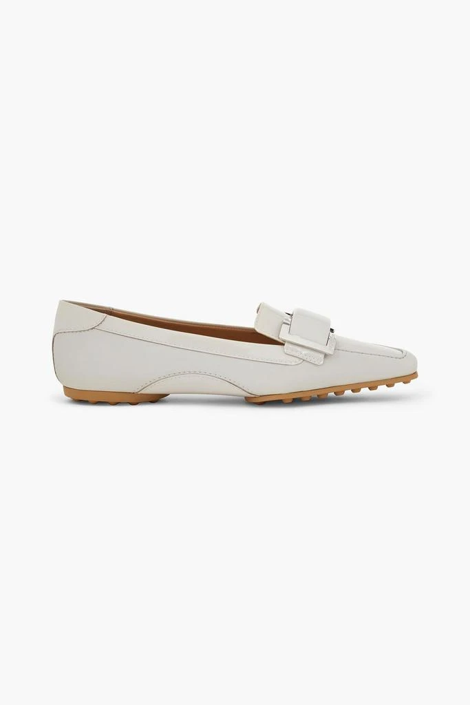 商品Sergio Rossi|Embellished smooth and patent-leather loafers,价格¥2494,第1张图片