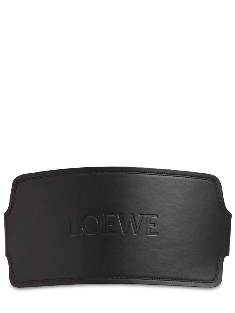 商品Loewe|Logo Leather Maxi Belt,价格¥4209,第1张图片