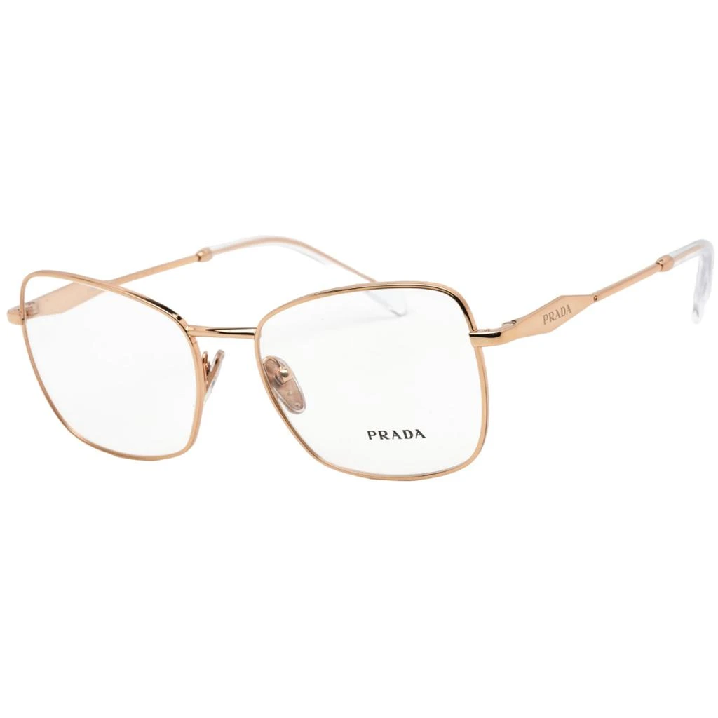 商品Prada|Prada Women's Eyeglasses - Pink Gold Cat Eye Metal Frame, 56 mm | 0PR 53ZV SVF1O1,价格¥988,第1张图片