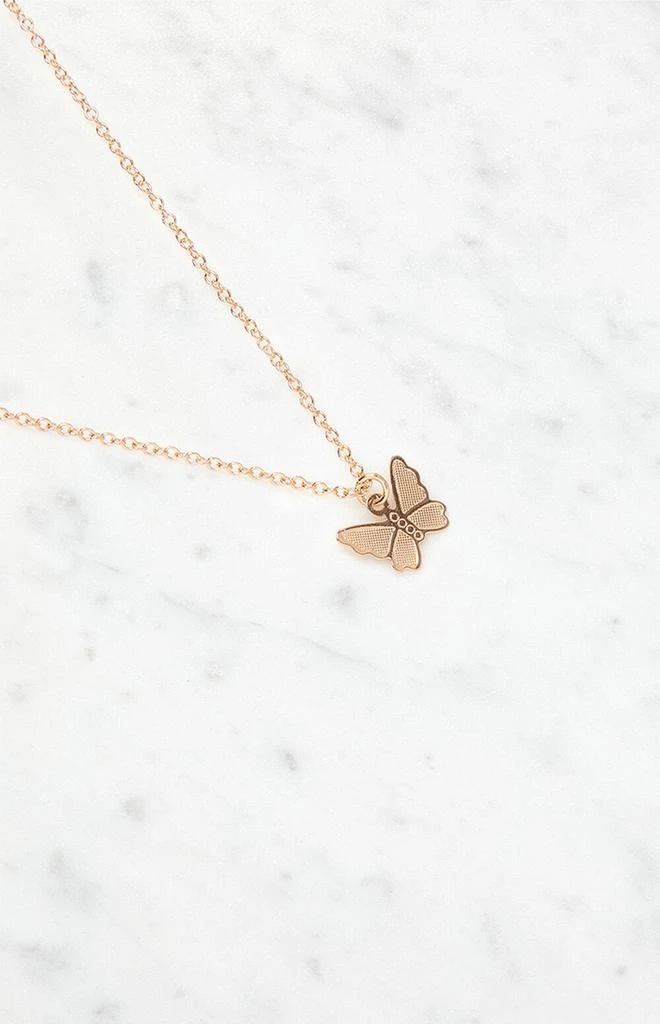 商品John Galt|Single Butterfly Necklace,价格¥50,第4张图片详细描述