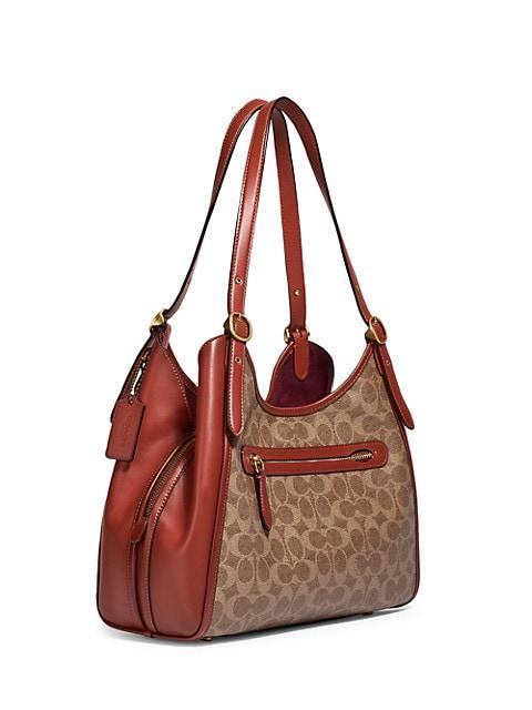 商品Coach|Lori Leather Shoulder Bag,价格¥3143,第5张图片详细描述