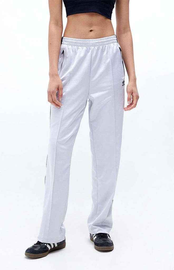 商品Adidas|Recycled Silver Adicolor Classics High-Shine Straight Leg Track Pants,价格¥277,第1张图片