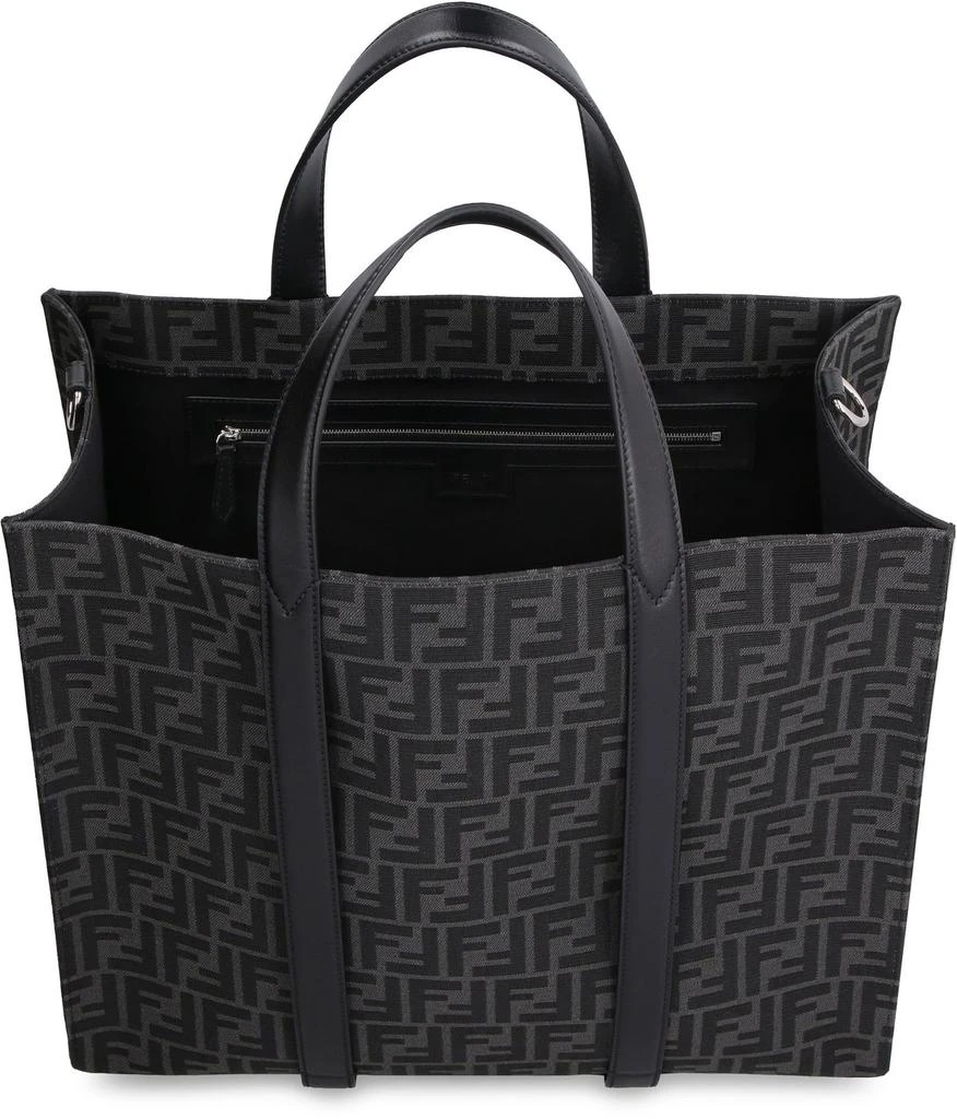 商品Fendi|Fendi FF Jacquard Open Top Tote Bag,价格¥10559,第5张图片详细描述