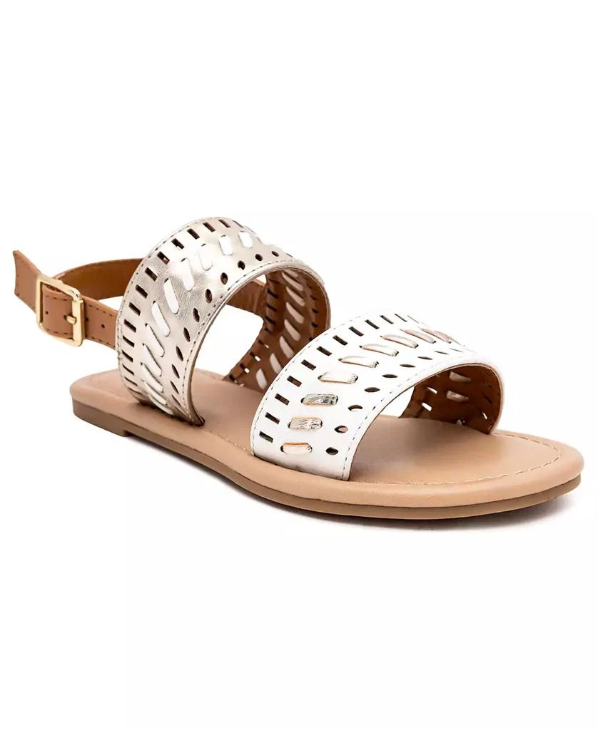 商品Sugar|Little and Big Girls Jameeka Flat Sandals,价格¥128,第1张图片