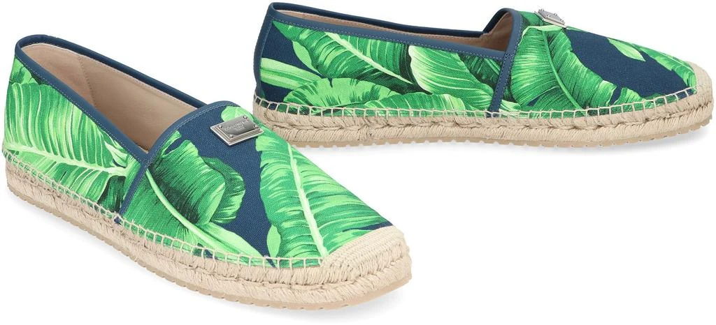 商品Dolce & Gabbana|Dolce & Gabbana Canvas Espadrilles,价格¥3180,第5张图片详细描述
