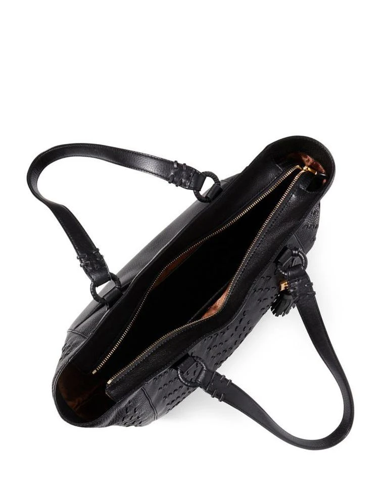 商品Ralph Lauren|Stitched Leather Yara Tote,价格¥1497,第3张图片详细描述