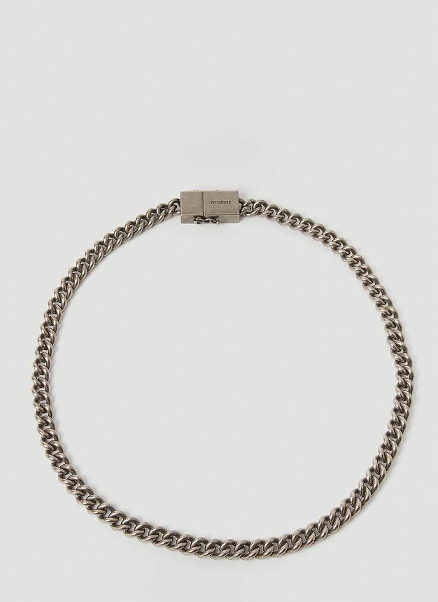 商品Vetements|USB Necklace in Silver,价格¥9600,第1张图片