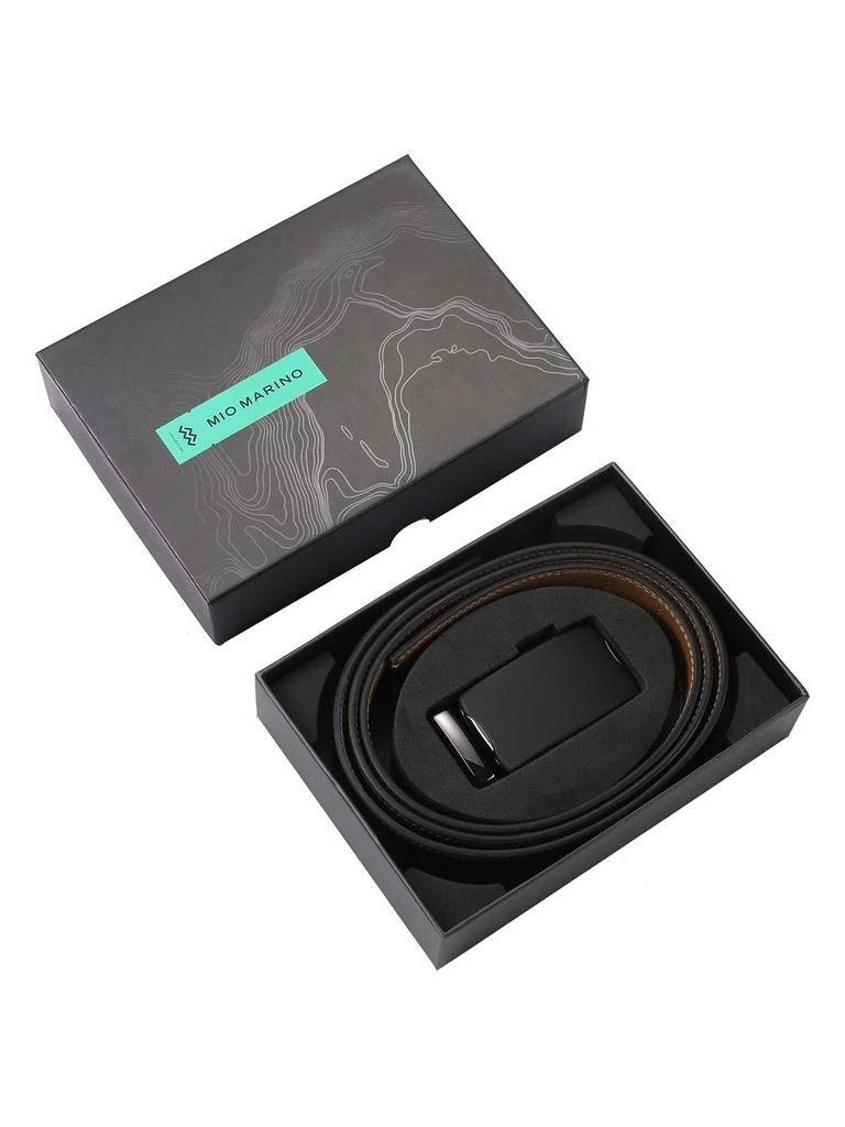 商品Mio Marino|Debonair Genuine Leather Ratchet Belt,价格¥191,第5张图片详细描述