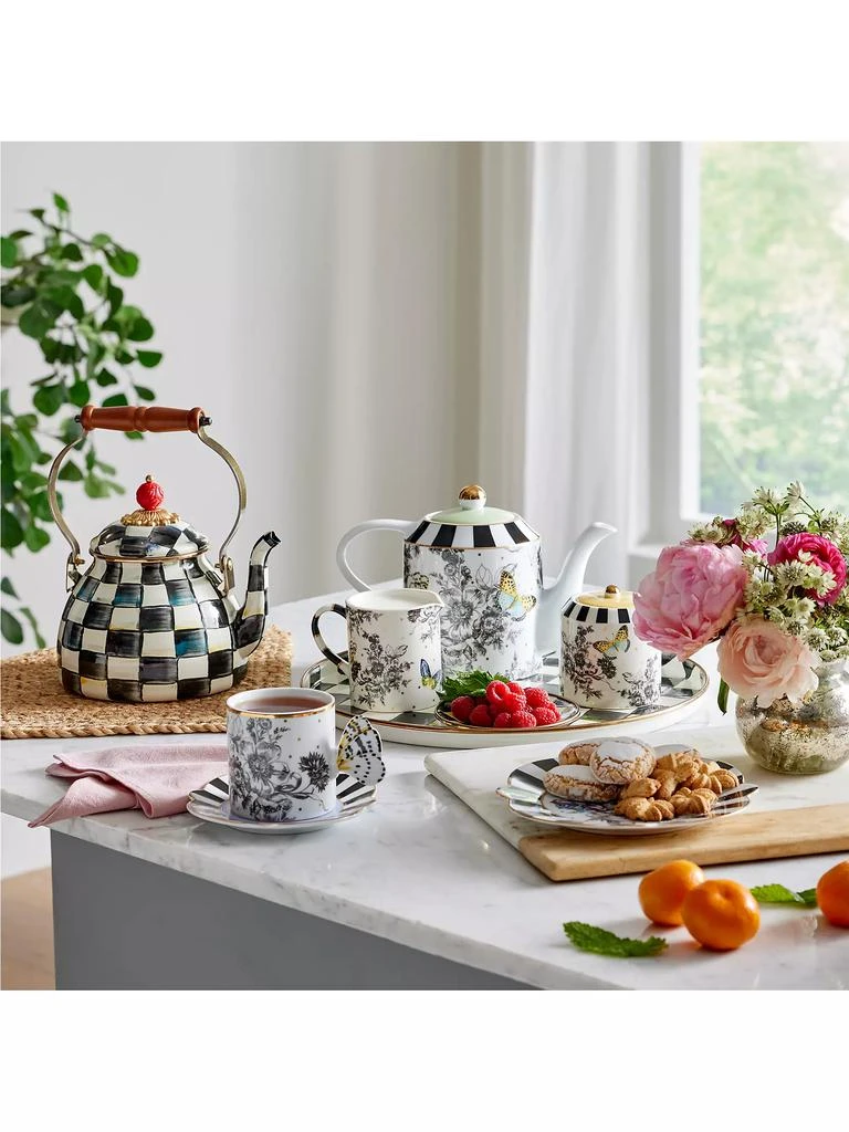 商品MacKenzie-Childs|Butterfly Toile Creamer &amp; Sugar Set,价格¥741,第2张图片详细描述