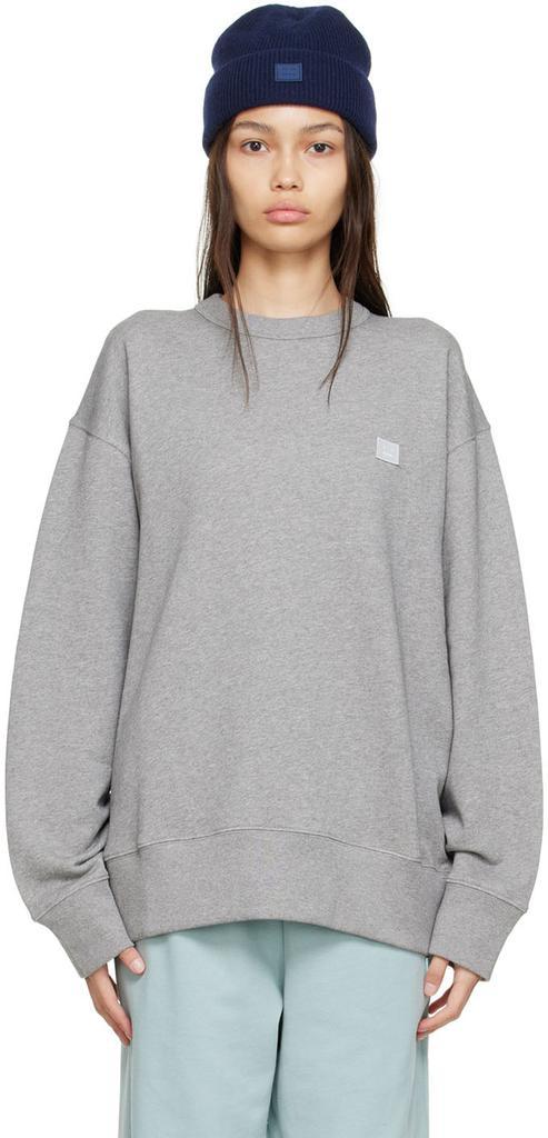 商品Acne Studios|Gray Organic Cotton Sweatshirt,价格¥1395,第1张图片