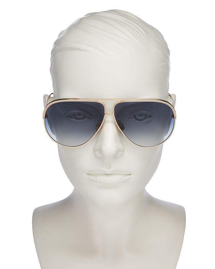 Women's Pilot Sunglasses, 65mm商品第2张图片规格展示
