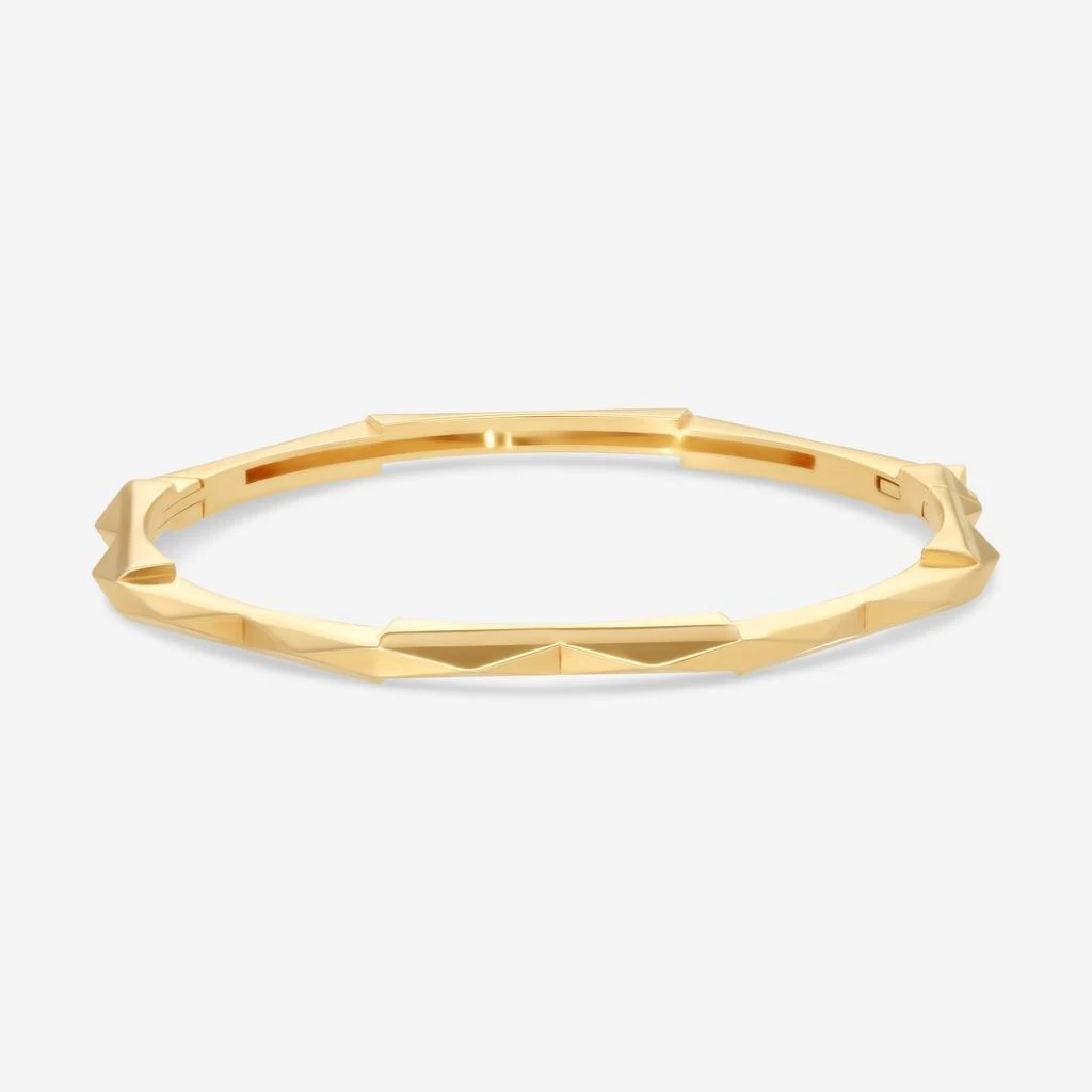 商品Gucci|Gucci Link to Love 18K Yellow Gold Bangle Bracelet YBA662253001016,价格¥32154,第2张图片详细描述