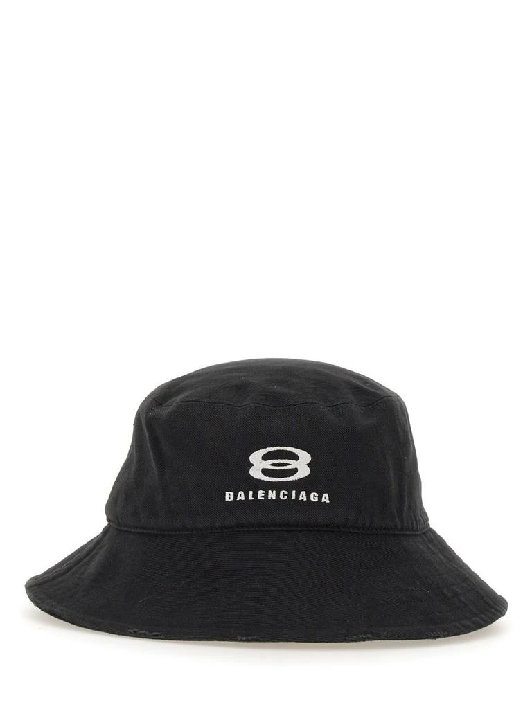 商品Balenciaga|Balenciaga Logo Embroidered Bucket Hat,价格¥2845,第1张图片