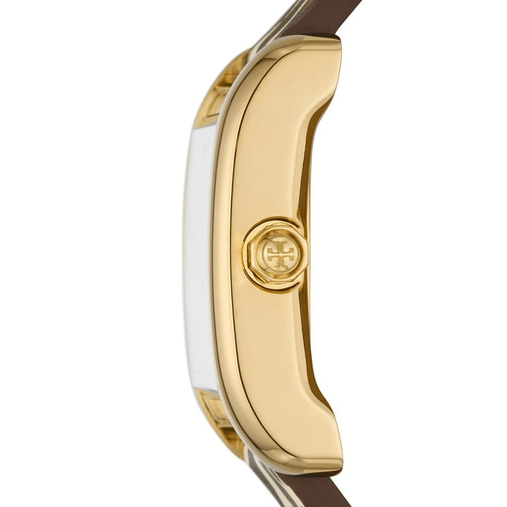 商品Tory Burch|Women's The Eleanor Animal Print Leather Strap Watch 24mm,价格¥1547,第2张图片详细描述