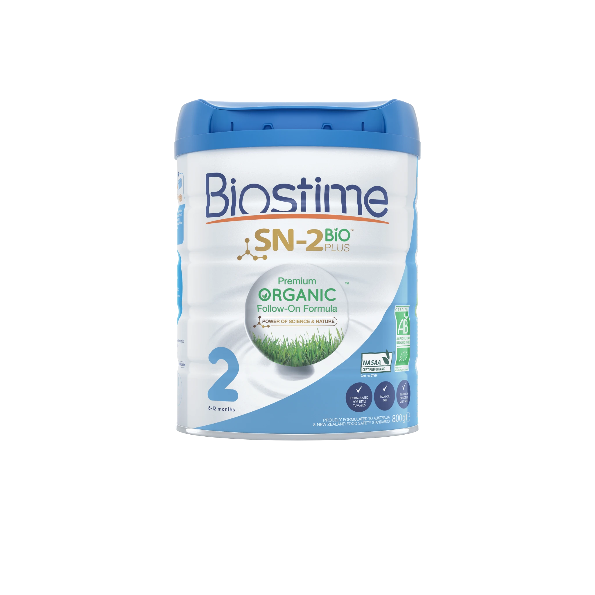 商品Biostime|澳版Biostime合生元 婴幼儿奶粉 2段 800g/罐（澳洲直邮发货）,价格¥477,第1张图片