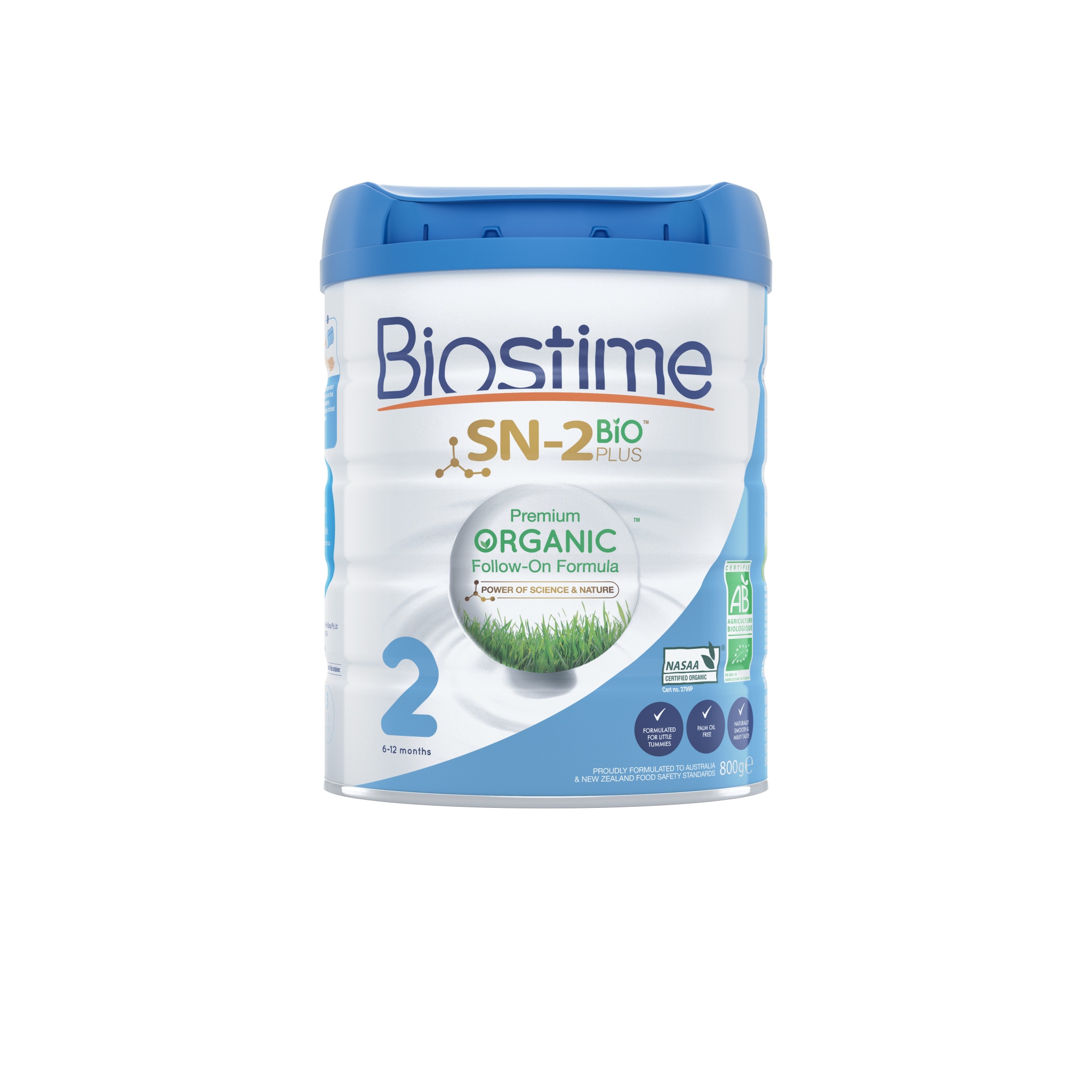 商品Biostime|澳版Biostime合生元 婴幼儿奶粉 2段 800g/罐（澳洲直邮发货）,价格¥468,第1张图片
