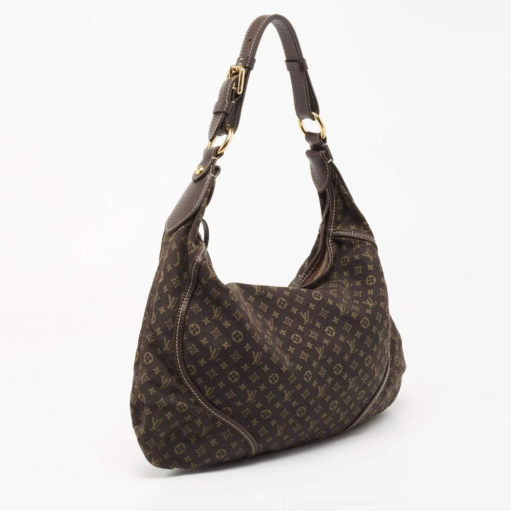 商品[二手商品] Louis Vuitton|Louis Vuitton Ebene Mini Lin Monogram Canvas Manon MM Bag,价格¥3951,第3张图片详细描述