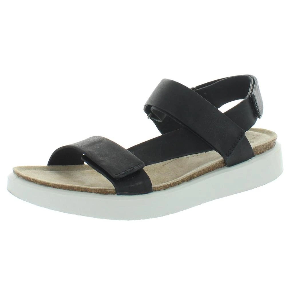 商品ECCO|ECCO Womens Corksphere Leather Cork Strap Sandals,价格¥154,第1张图片