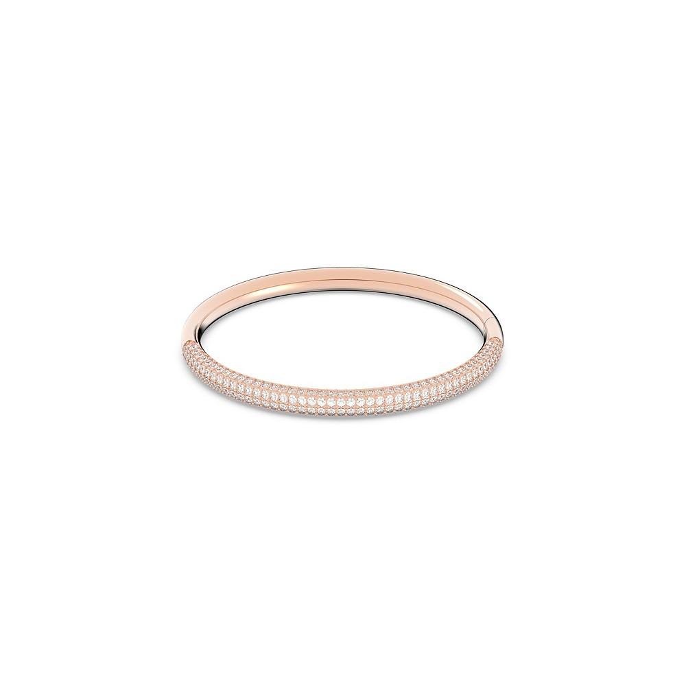 Stone Rose Gold Tone Plated Bangle商品第1张图片规格展示