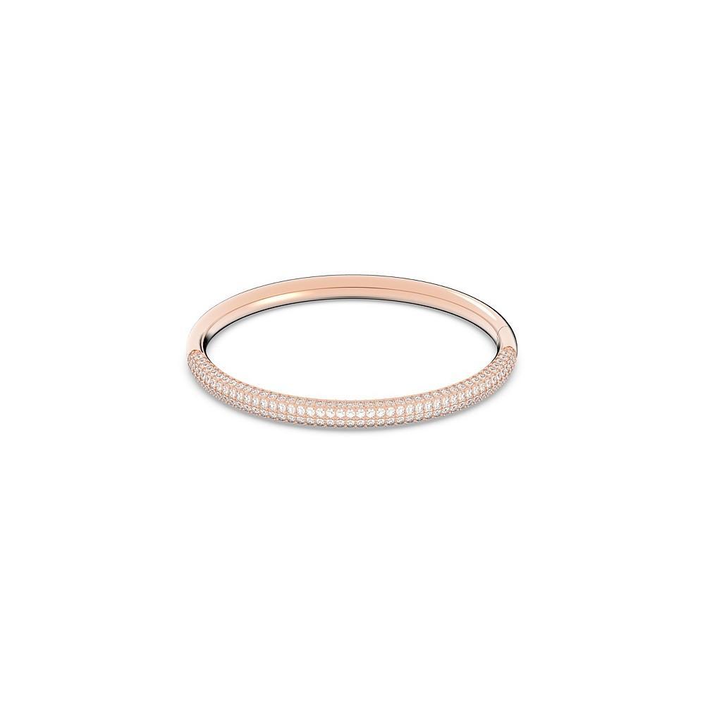 商品Swarovski|Stone Rose Gold Tone Plated Bangle,价格¥1181,第1张图片