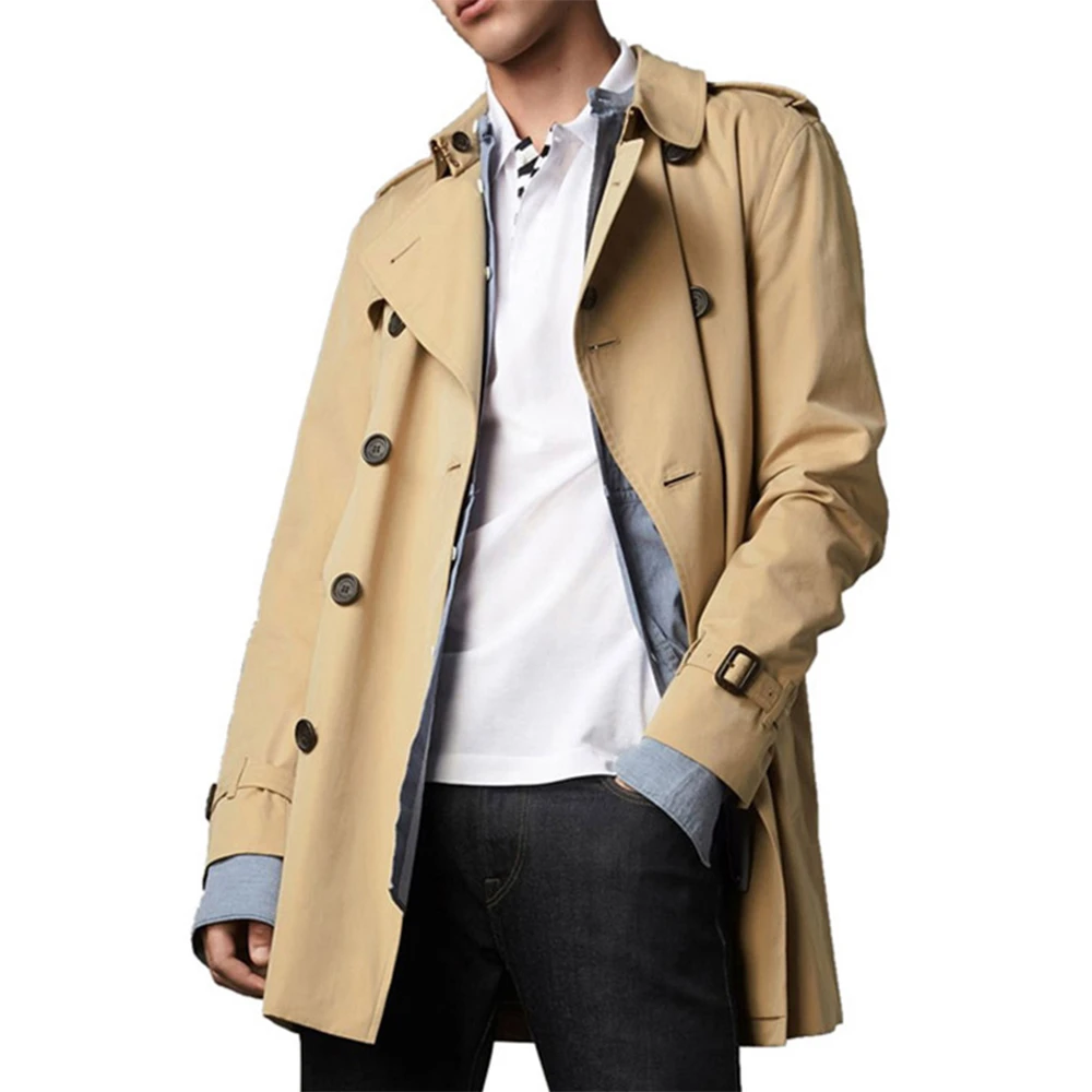 BURBERRY 卡其色男士风衣 3983339 商品